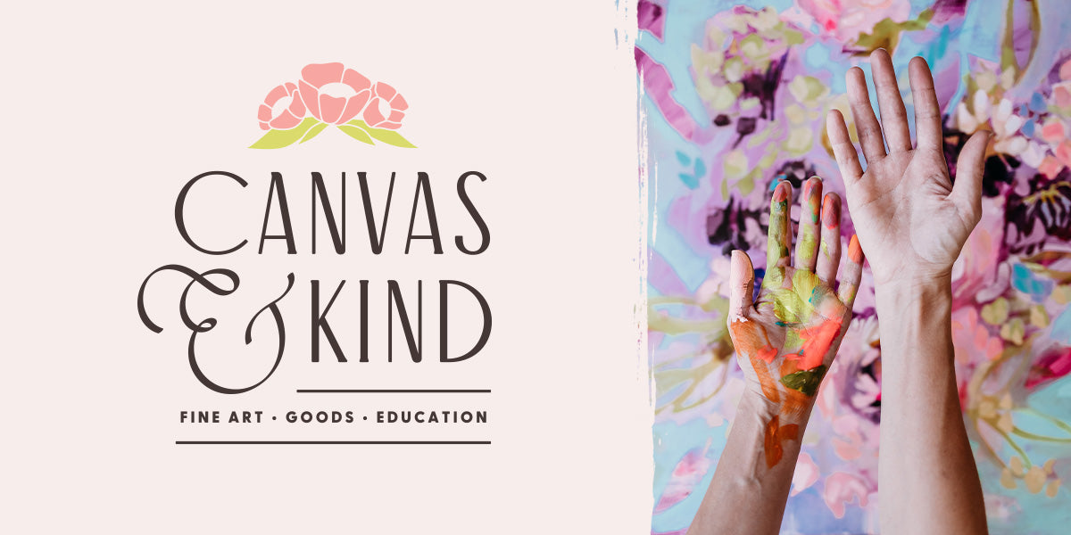 It's Cool to Be Kind - Cotton Canvas Banner — Lovely Grain Studio